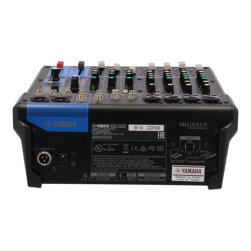 ＹＡＭＡＨＡ　 ヤマハ/アナログミキサー/MG10XUF//92496631953/Bランク/82