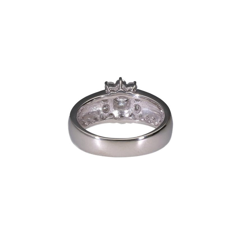 リング(指輪)<br>PT900ダイヤリング1.068/0.58ct/#11/リング/Aランク/75