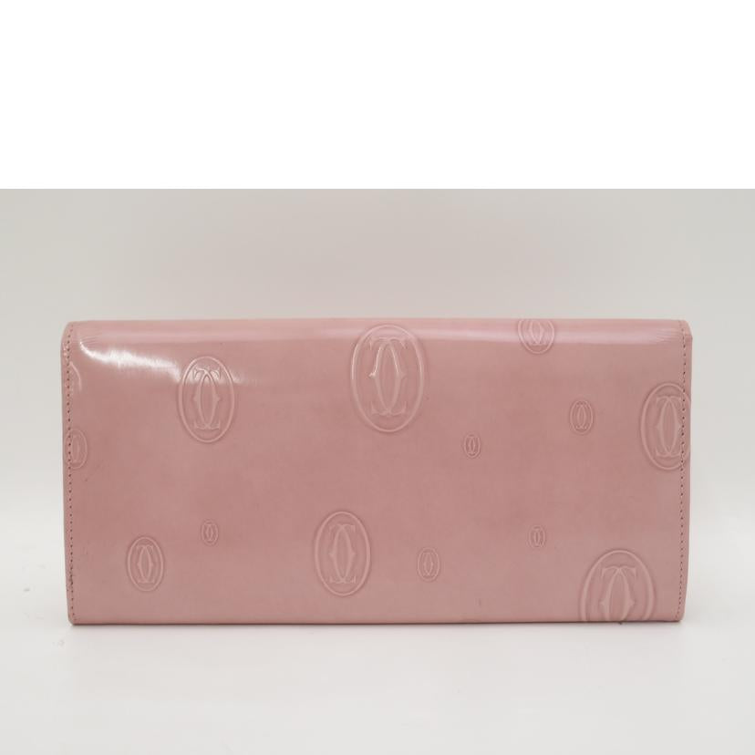 Ｃａｒｔｉｅｒ カルティエ/ハッピーバースデー二つ折り長財布／ピンク//Aランク/69