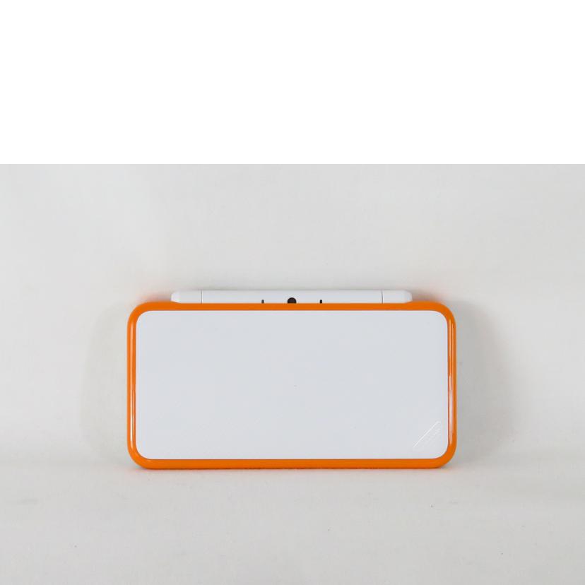 Ｎｉｎｔｅｎｄｏ 任天堂/ｎｅｗニンテンドー２ＤＳＬＬ　ホワイト×オレンジ/JAN-001//NJE100986549/ABランク/81