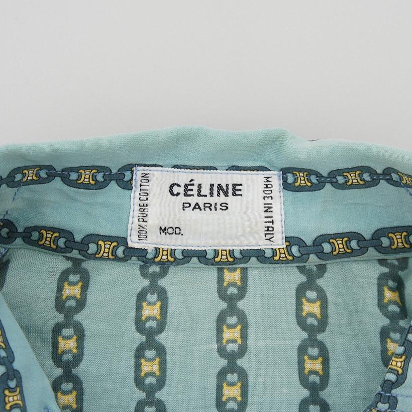 ＣＥＬＩＮＥ　 セリーﾇ/ＣＥＬＩＮＥ　ヴィンテージシャツ　／ブルー//Bランク/82