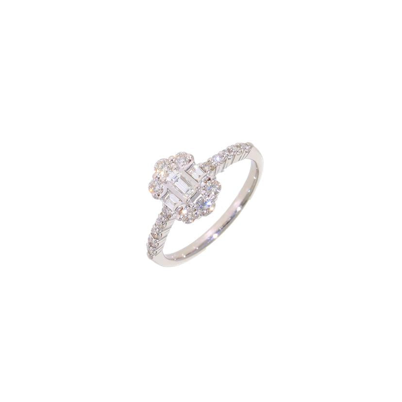 /　Ｋ１８ＷＧダイヤリング０．５０ｃｔ//Aランク/71