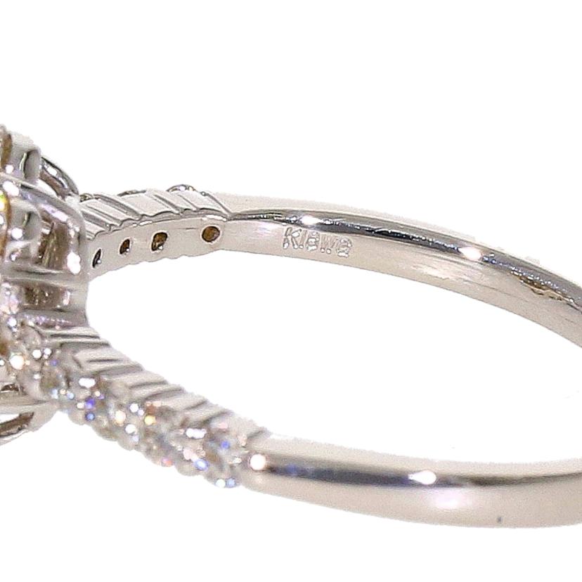 /　Ｋ１８ＷＧダイヤリング０．５０ｃｔ//Aランク/71