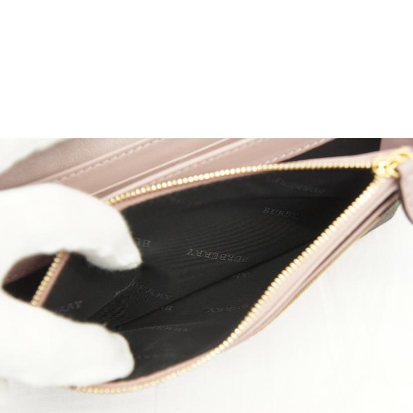 ＢＵＲＢＥＲＲＹ バーバリー/ハウスチェックポーターコンチネンタルウォレット//TALBSRL2390OAL/ABランク/05