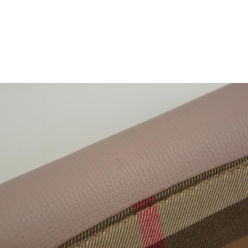 ＢＵＲＢＥＲＲＹ バーバリー/ハウスチェックポーターコンチネンタルウォレット//TALBSRL2390OAL/ABランク/05