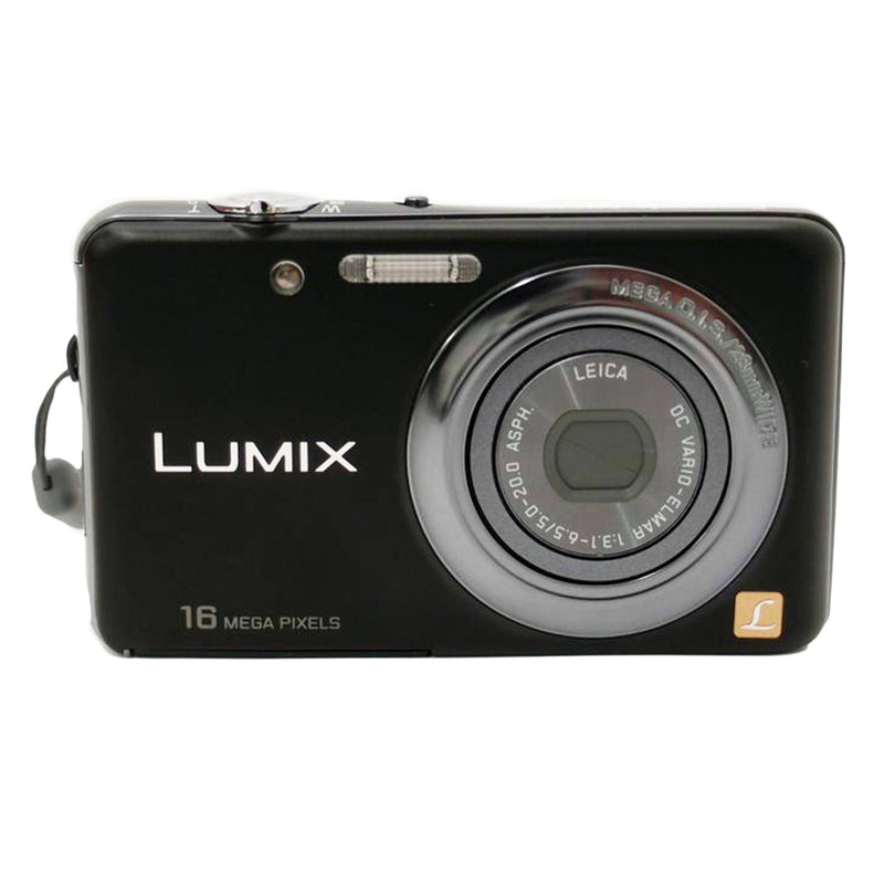 美品】Panasonic LUMIX FH DMC-FH7 ブラック-