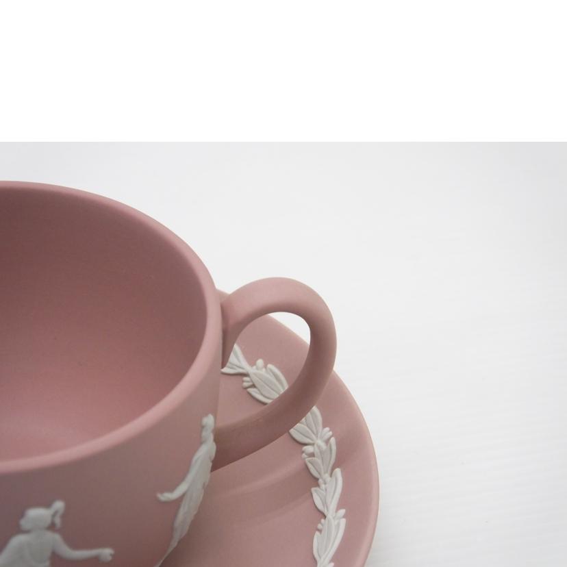 ＷＥＤＧＷＯＯＤ/　ティーカップ＆ソーサー／ピンク/ｼﾞｬｽﾊﾟｰ//Bランク/88