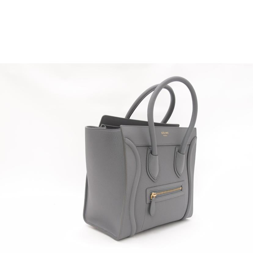 ＣＥＬＩＮＥ セリーヌ　ハンド　レディース/ラゲージマイクロショッパー／グレー//Aランク/69