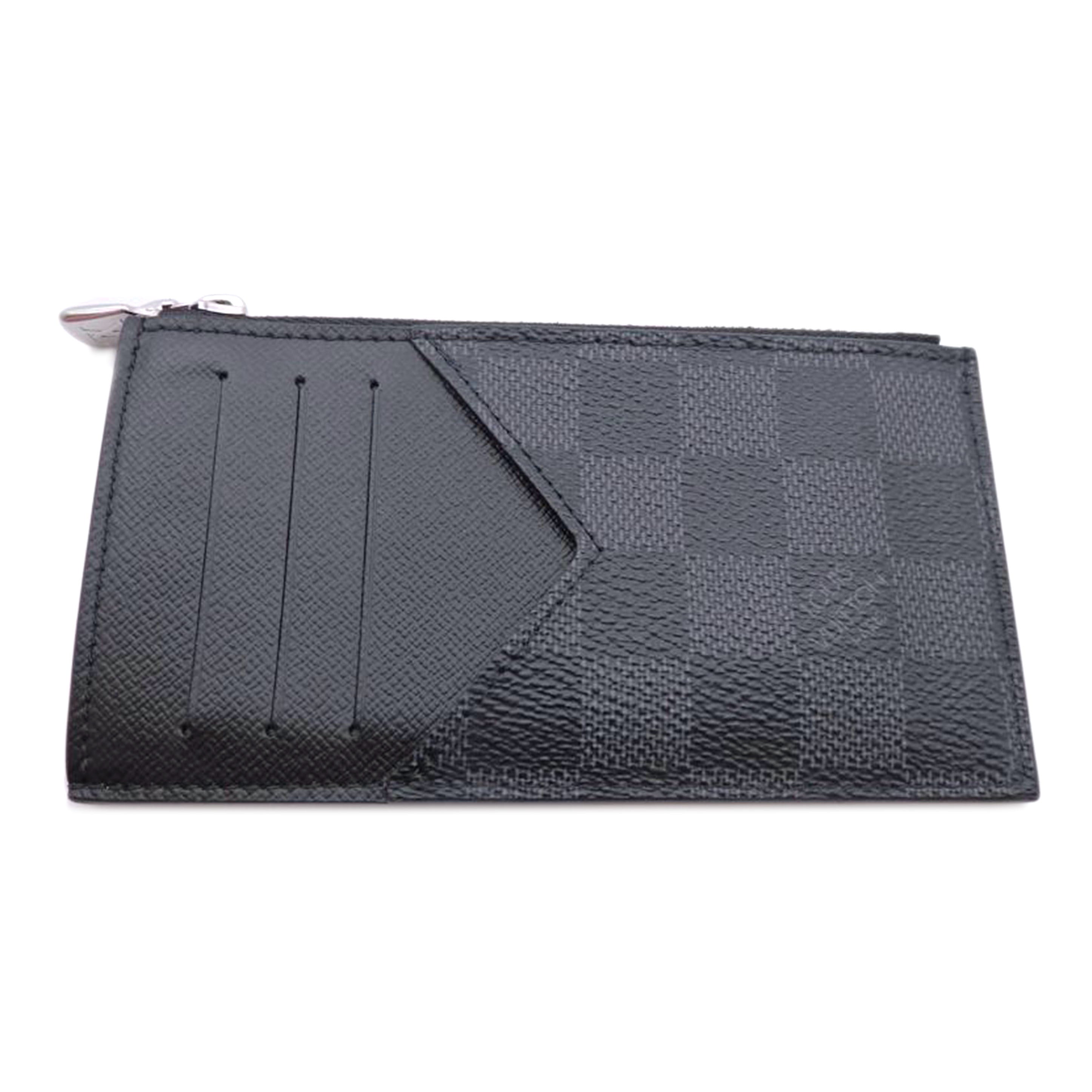 ＬＯＵＩＳ　ＶＵＩＴＴＯＮ ルイ・ヴィトン/コインカード・ホルダー／ダミエ・グラフィット/N64038//RFID/Aランク/93
