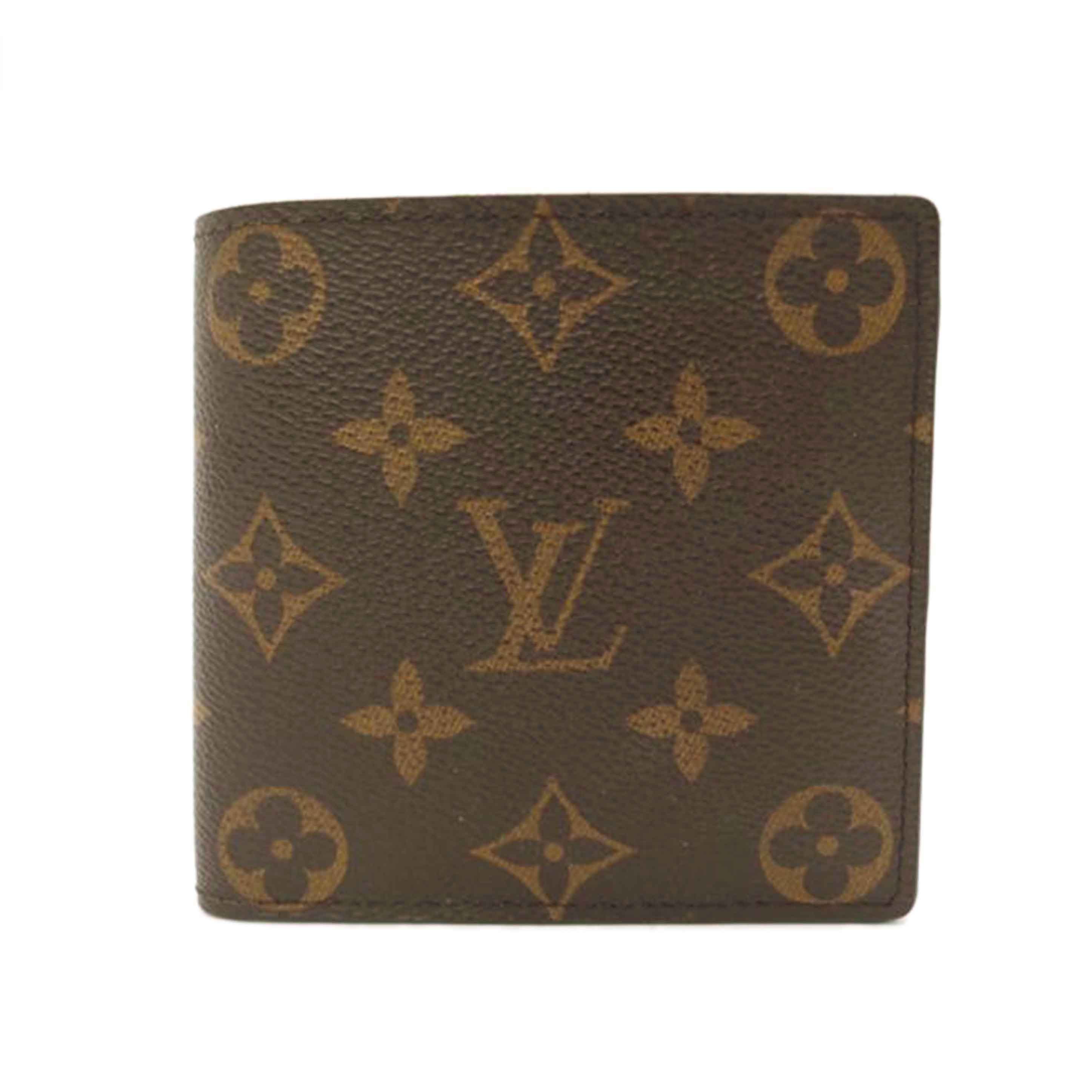 ＬＯＵＩＳ　ＶＵＩＴＴＯＮ ルイヴィトン　二つ折り財布　メンズ/ポルトフォイユ・マルコ／モノグラム/M61675//CA1185/Aランク/69