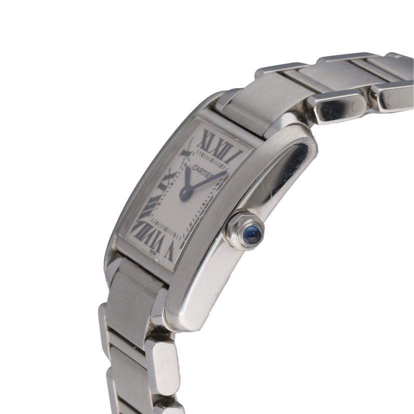 Ｃａｒｔｅｉｒ カルティエ　Carteir　W51008Q3　タンクフランセーズSM　レディース　クオーツ腕時計/タンクフランセーズＳＭ／レディース／クオーツ/W51008Q3//230**********/ABランク/37