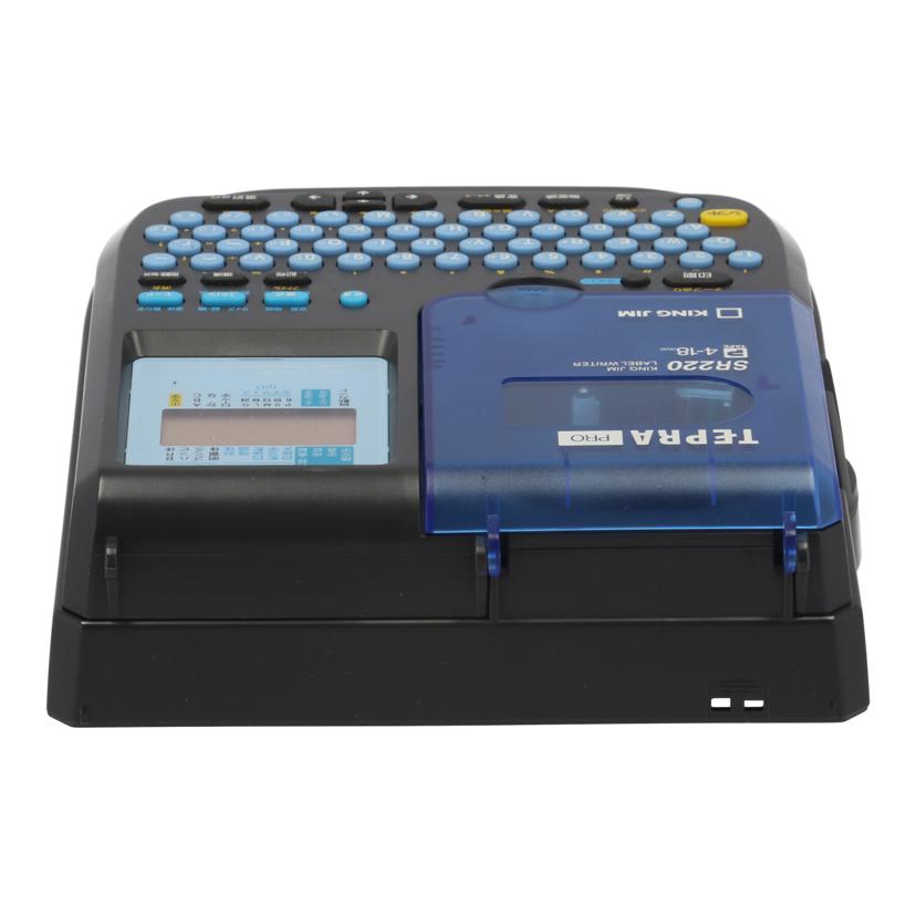 ◇KING JIM/キングジム TEPRA PRO SR220/オートカッター搭載/付属品