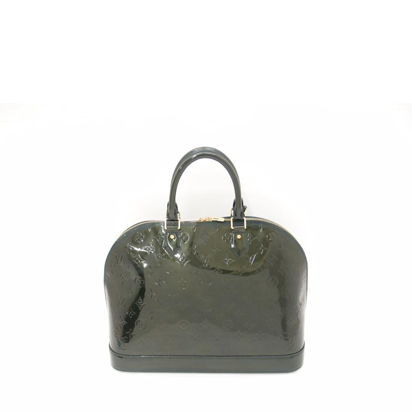 ＬＯＵＩＳ　ＶＵＩＴＴＯＮ ルイヴィトン　ビトン　ハンドバッグ　エナメル　緑　レディース/アルマＧＭ／ヴェルニ／ブルーニュイ/M93682//MI1***/Aランク/69
