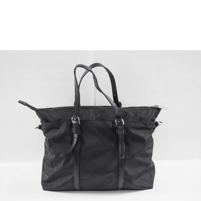 ＧＵＣＣＩ グッチ/２ＷＡＹトートバッグ／グッチシマ　ナイロン／黒/510332//493***/ABランク/79