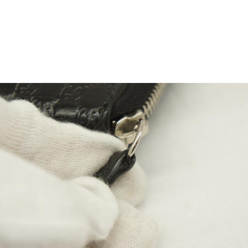 ＧＵＣＣＩ グッチ/マイクログッチシマラウンドファスナー/391465//493075/Bランク/05