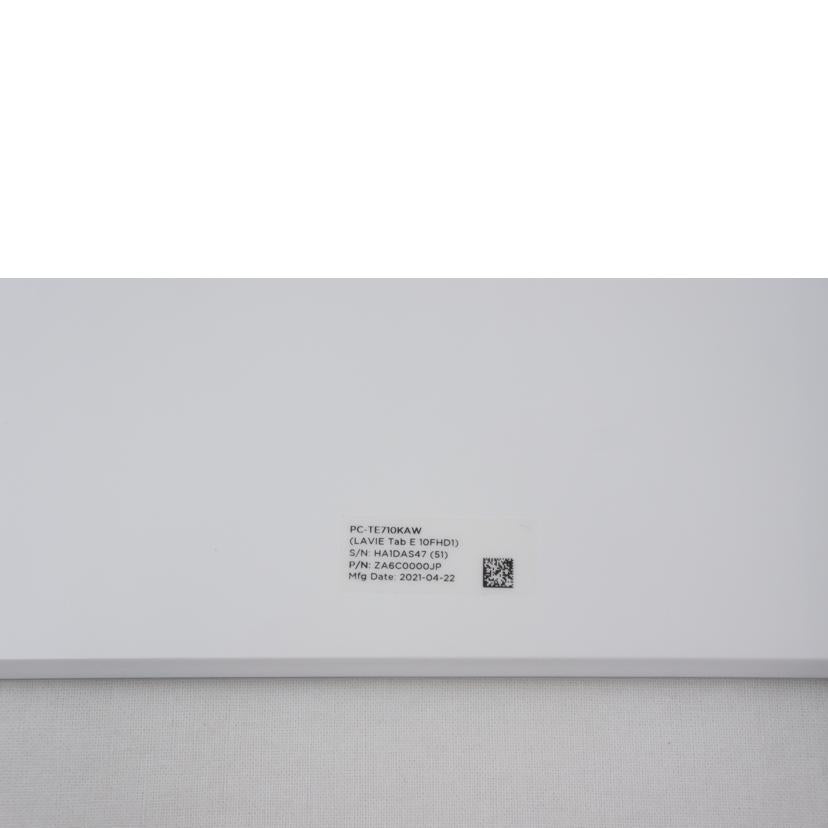 ＮＥＣ エヌイーシー/タブレット／ＰＣ－ＴＥ７１０ＫＡＷ/PC-TE710KAW//HA1DAS47/ABランク/67