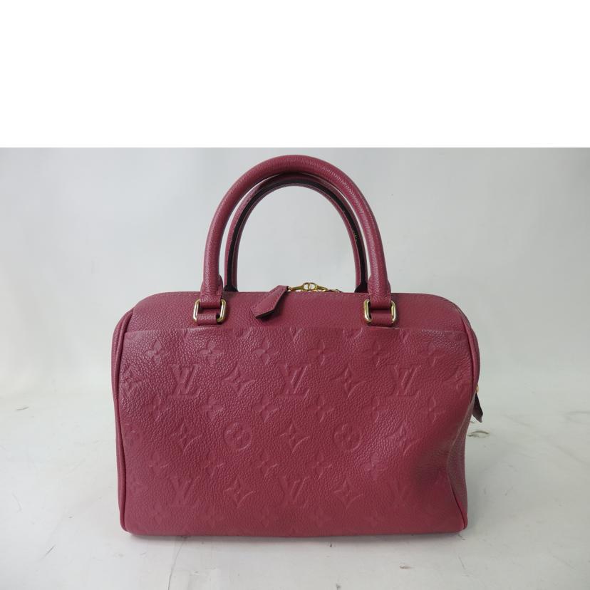 ＬＶ ルイヴィトン/スピーディ・バンドリエール２５／モノグラム・アンプラント／ピンク系/M44145 //DU3***/ABランク/84