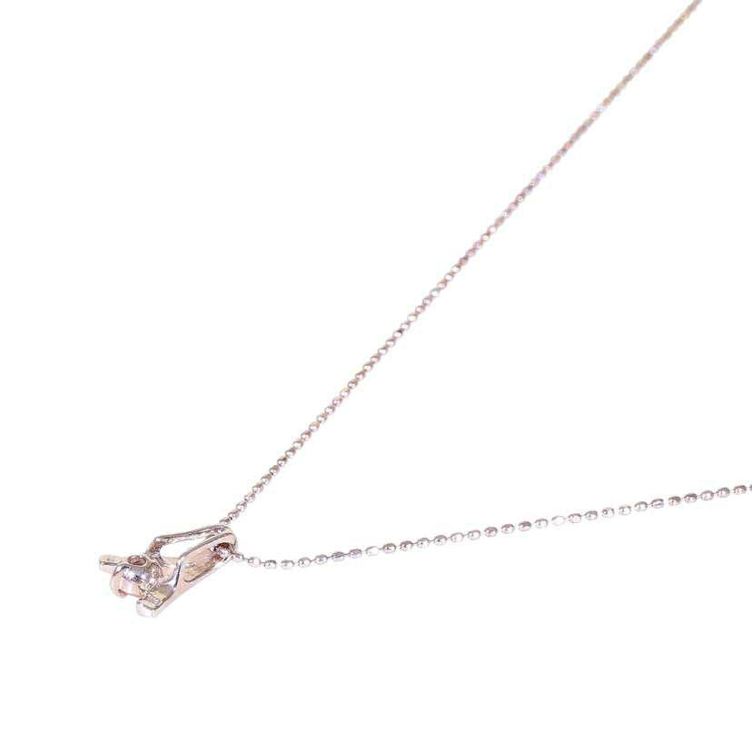 /　Ｋ１８ＷＧダイヤネックレス０．１５ｃｔ//Aランク/71