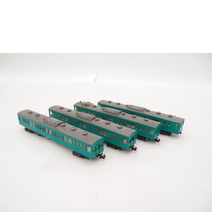 動作確認済 KATO Nゲージ 10-315 新 103系 エメラルドグリーン 4両セット / 鉄道模型