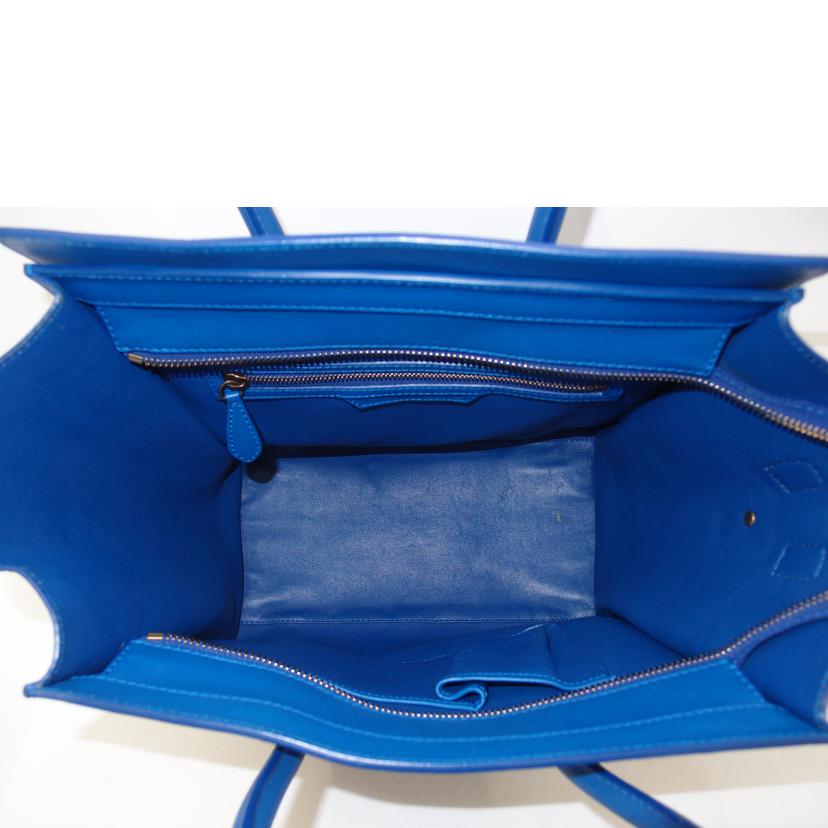 ＣＥＬＩＮＥ　 セリーヌ　ハンドバック　トートバック　青　レディース/ラゲージミニショッパー／ブルー//F-U******/Aランク/69