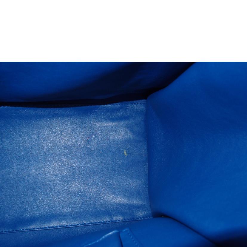 ＣＥＬＩＮＥ　 セリーヌ　ハンドバック　トートバック　青　レディース/ラゲージミニショッパー／ブルー//F-U******/Aランク/69