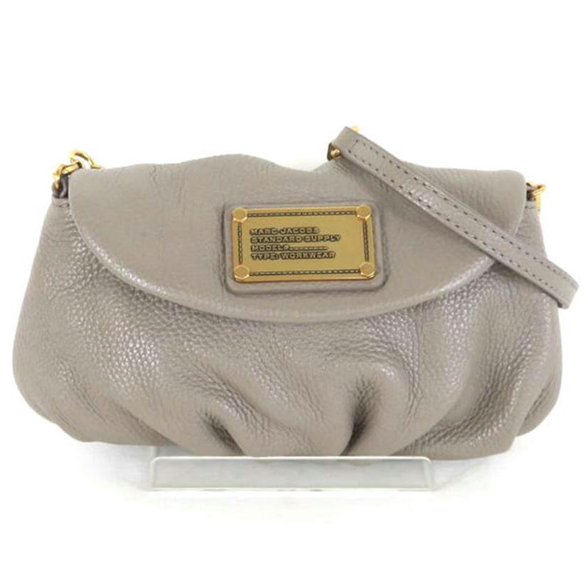 ＭＡＲＣ　ＪＡＣＯＢＳ マークジェイコブス/ショルダーバッグ　／　グレージュ//Aランク/81