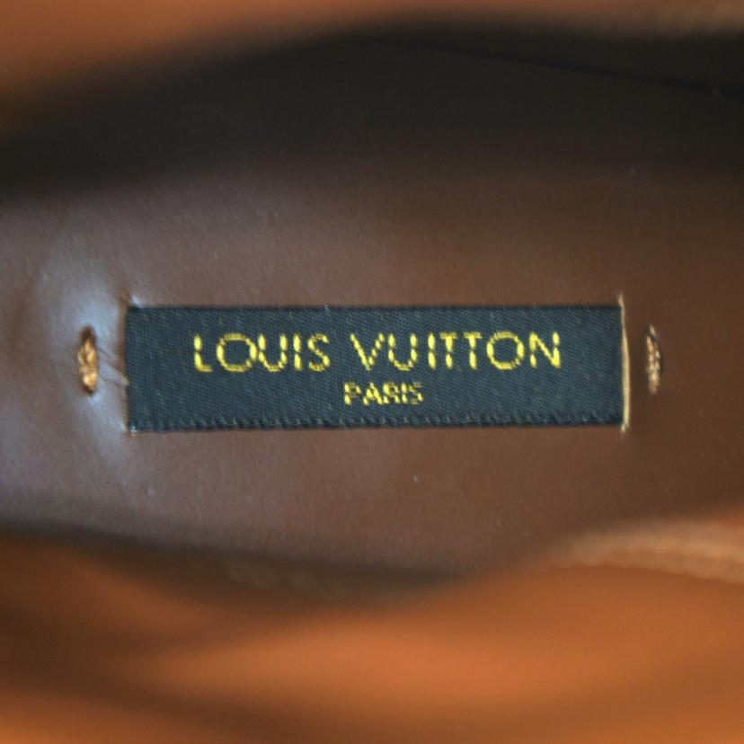 LOUIS VUITTON ルイヴィトン/アンクルブーツ【サイズ38】/BR0***/約24.5cm/ルイ･ヴィトン/Bランク/77【中古】