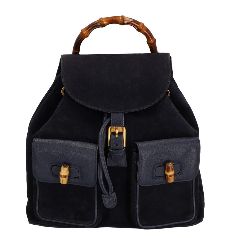ＧＵＣＣＩ グッチ/バンブースエードリュック/003.2058//001*/Bランク/75