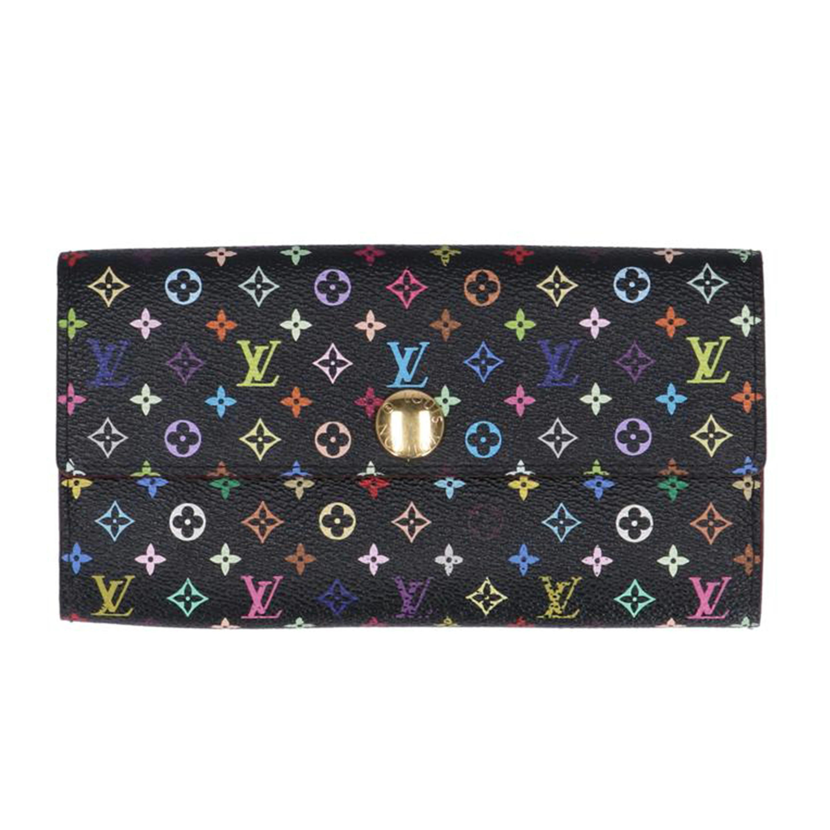 ＬＶ ルイヴィトン/ポルトフォイユサラ／モノグラム　マルチカラー　ノワール/M93533//TS2***/ABランク/75