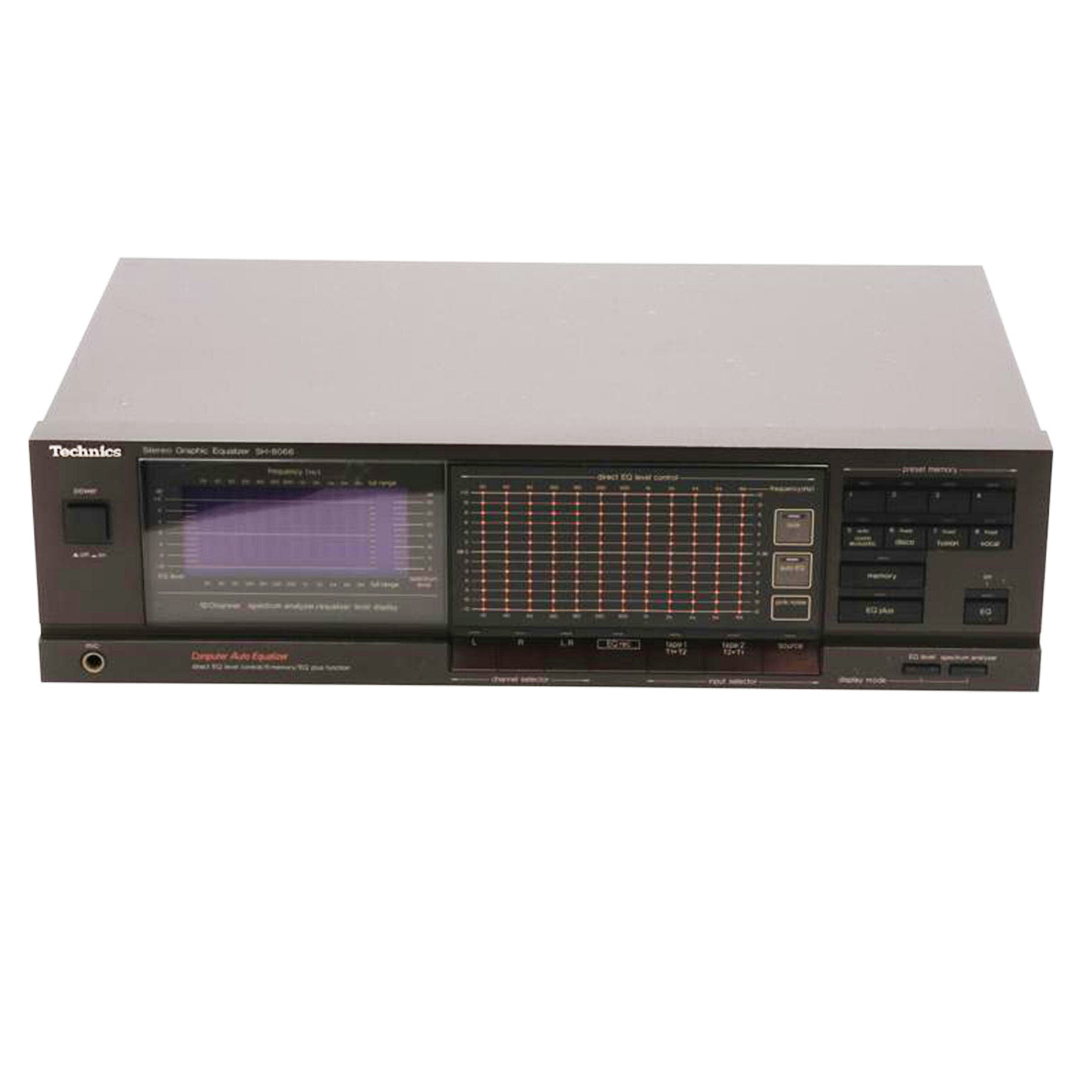 Ｔｅｃｈｎｉｃｓ テクニクス/グラフィックイコライザー/SH-8066//MB5201A183/Bランク/75