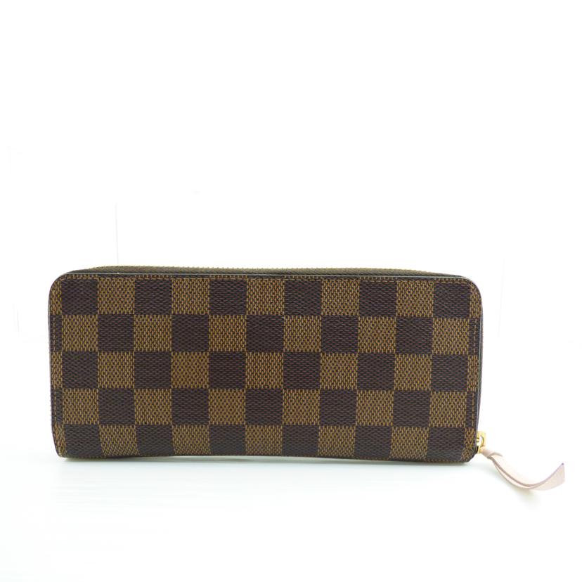 ＬＯＵＩＳ　ＶＵＩＴＴＯＮ ルイ・ヴィトン/ポルトフォイユ・クレマンス／ダミエ・エベヌ／ローズバレリーヌ/N41626//GI2149/ABランク/64