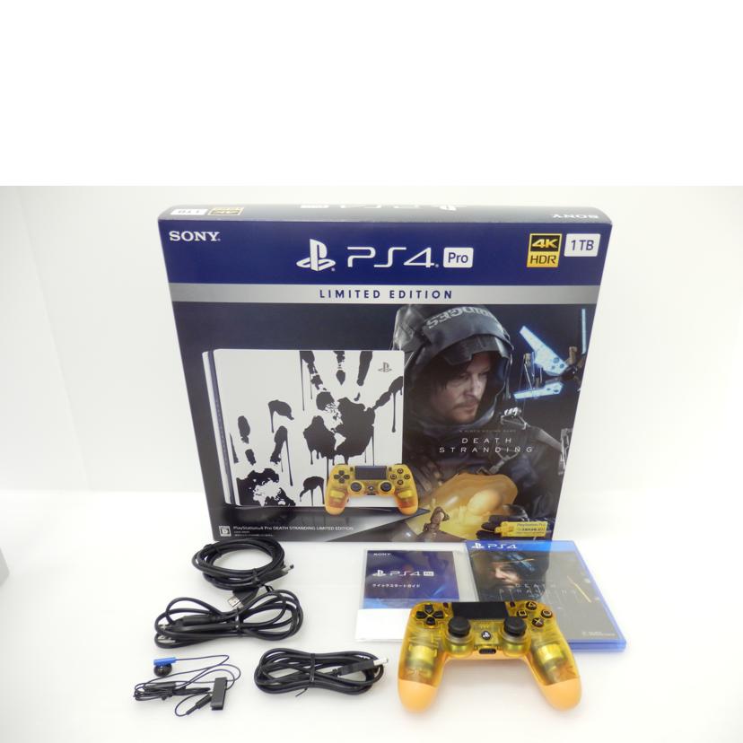 ＳＯＮＹ ソニー/ＰＳ４Ｐｒｏ本体１ＴＢデスストライディング/CUHJ-10033//5644780/ABランク/88