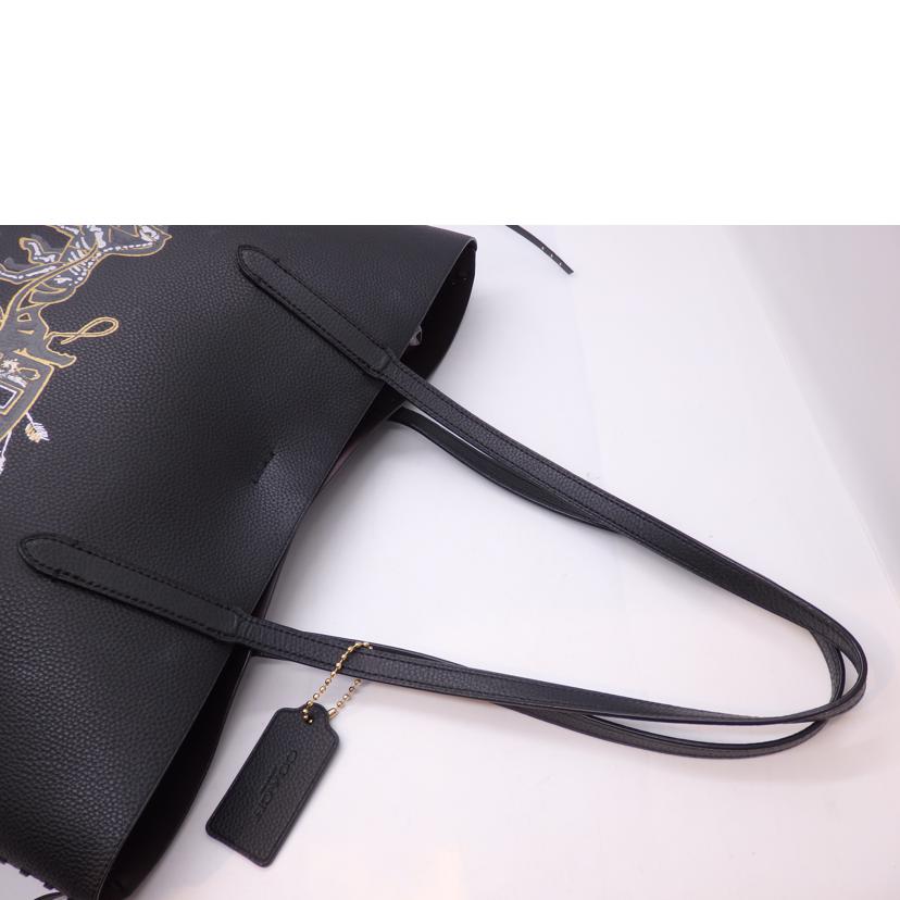 ＣＯＡＣＨ ｺｰﾁ/ホースキャリッジ／レザートート／ブラック/F76776//ABランク/02