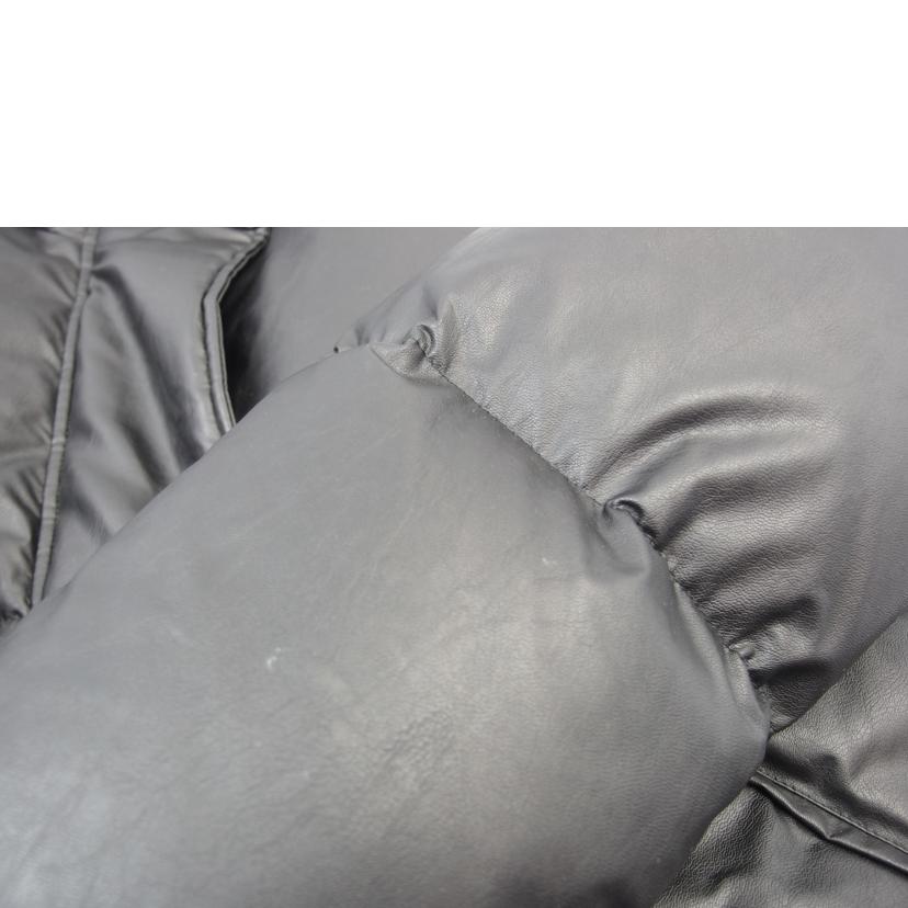 ＭＭ６/ＭＭ６　　ショートダウンジャケット　　フェイクレザー　　ブラック　　サイズＭ/S52AM0176//Bランク/83