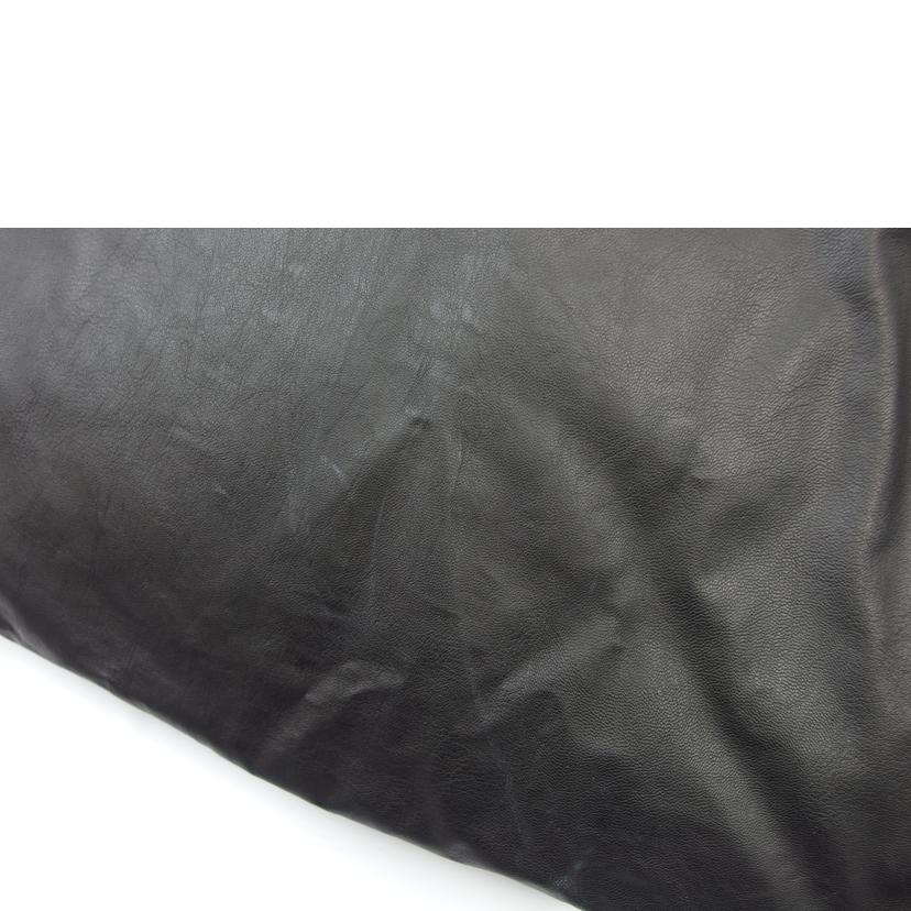 ＭＭ６/ＭＭ６　　ショートダウンジャケット　　フェイクレザー　　ブラック　　サイズＭ/S52AM0176//Bランク/83