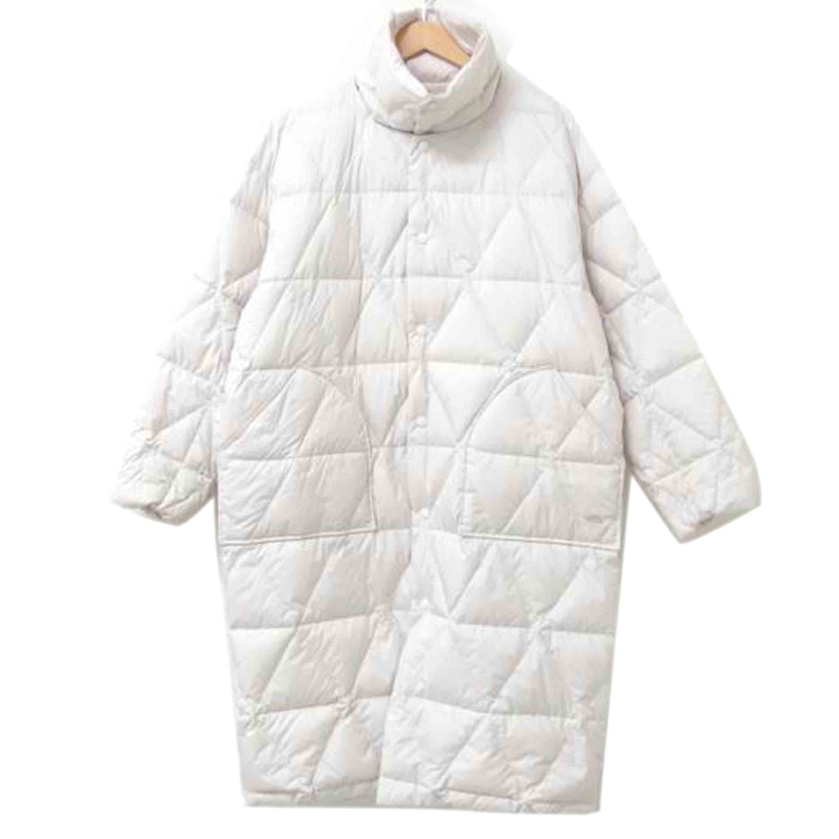 ＴＨＥ　ＮＯＲＴＨ　ＦＡＣＥ/ＴＨＥ　ＮＯＲＴＨ　ＦＡＣＥ　　パープルレーベル　　ナナミカ　　リサイクル　タフタ　フィールドダウンコート　　エクリュ　　サイズＷＳ/NDW2257N//Bランク/83