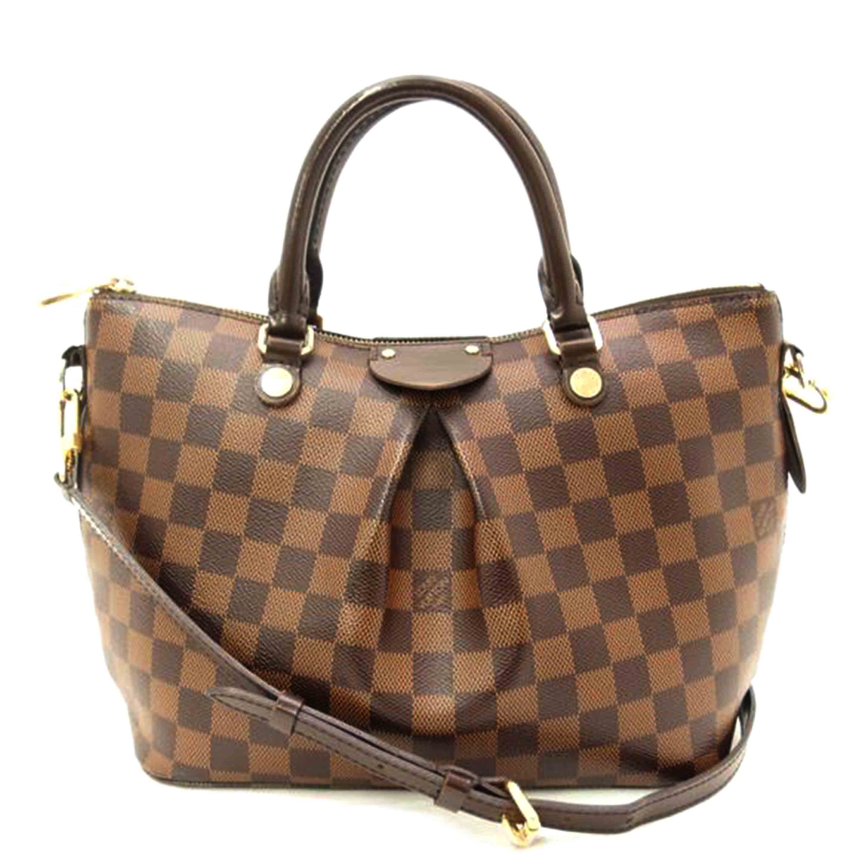 ＬＯＵＩＳ　ＶＵＩＴＴＯＮ ルイヴィトン ルイ・ヴィトン ビトン 市松模様 ブラウン 茶 ショルダーバッグ ハンドバッグ トートバッグ 2WAY　レディース 定番 人気 ＬＶ 斜め掛け 肩がけ/シエナＰＭ／ダミエ・エベヌ/N41545//MI4***/Bランク/69