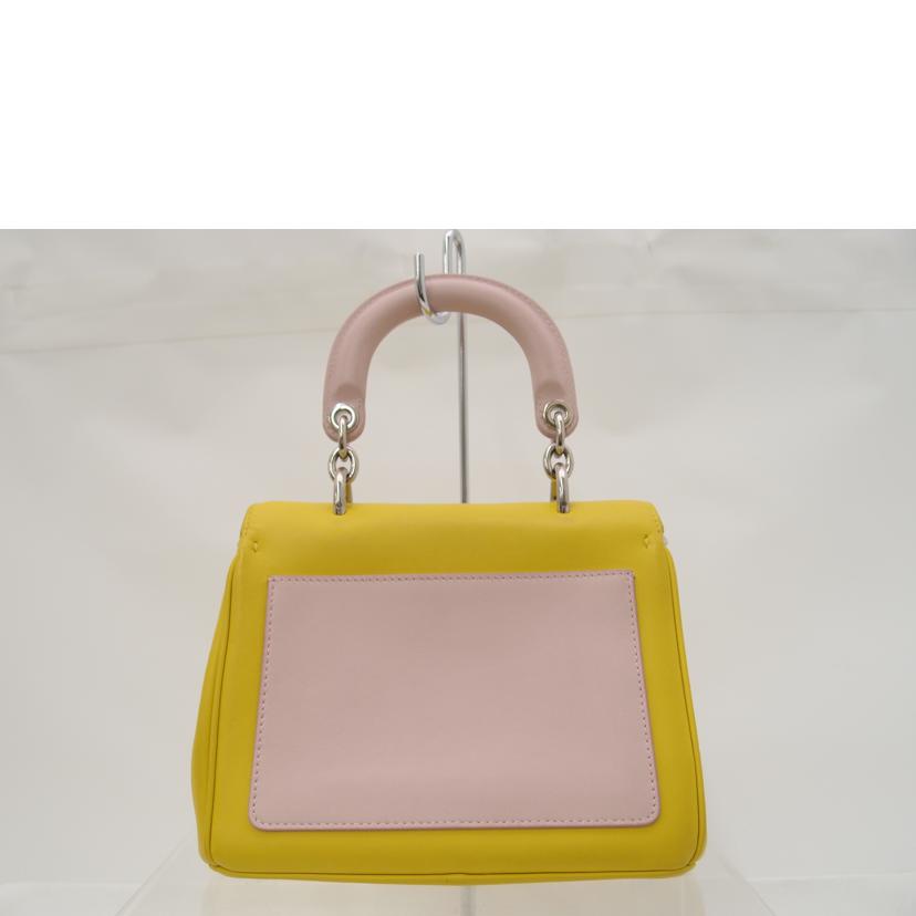 ＣｈｒｉｓｔｉａｎＤｉｏｒ クリスチャンディオール　ハンドバック　パーティーバック　ショルダーバッグ　黄色　斜め掛け　肩掛け　レディース/２ｗａｙレザーハンド／イエロー//19-*******/ABランク/69