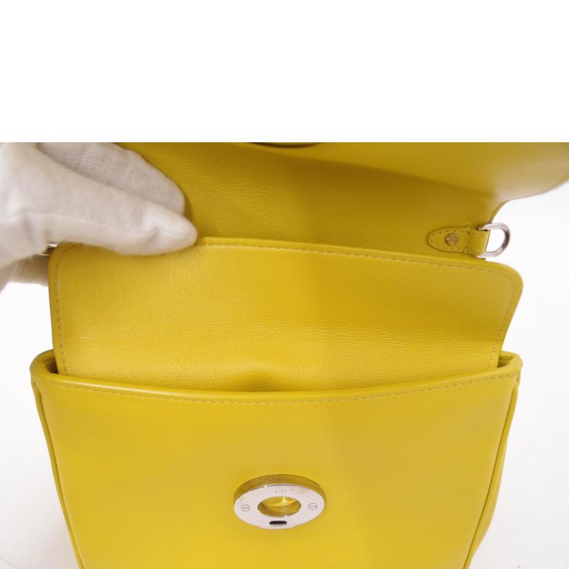 ＣｈｒｉｓｔｉａｎＤｉｏｒ クリスチャンディオール　ハンドバック　パーティーバック　ショルダーバッグ　黄色　斜め掛け　肩掛け　レディース/２ｗａｙレザーハンド／イエロー//19-*******/ABランク/69