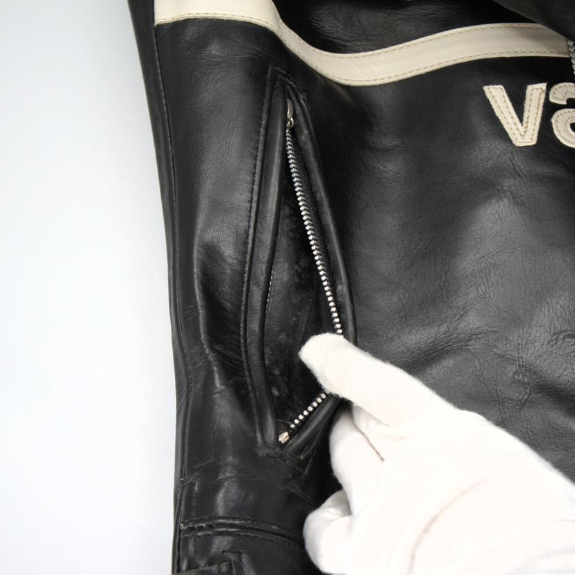 〈お値下げ〉vanson レザー ジャケット 36 イエロー/ブラック お値下げ〉vanson レザー ジャケット 36 イエロー/ブラック