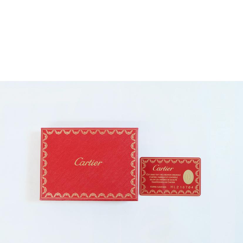 　　Ｃａｒｔｉｅｒ カルティエ/レザーパスケース//Aランク/71