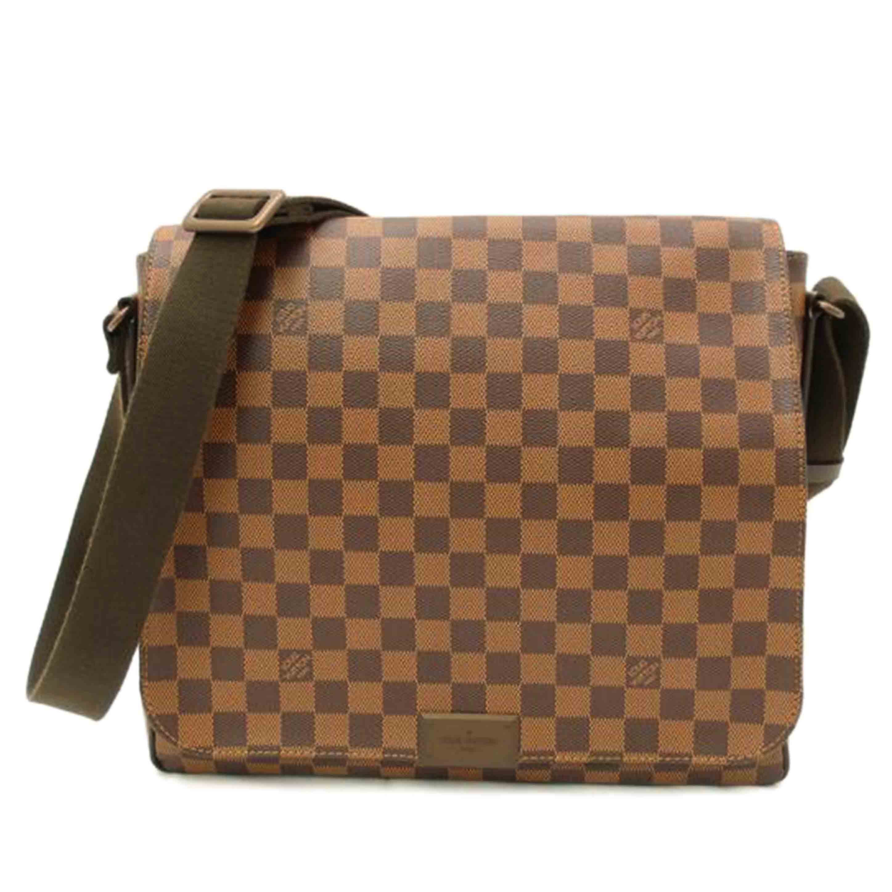 ＬＯＵＩＳ　ＶＵＩＴＴＯＮ ルイヴィトン　ビトン　市松模様　ブラウン　ショルダーバッグ　斜め掛け/ディストリクトＭＭ／ダミエ／エベヌ/N41212//CA4***/ABランク/69