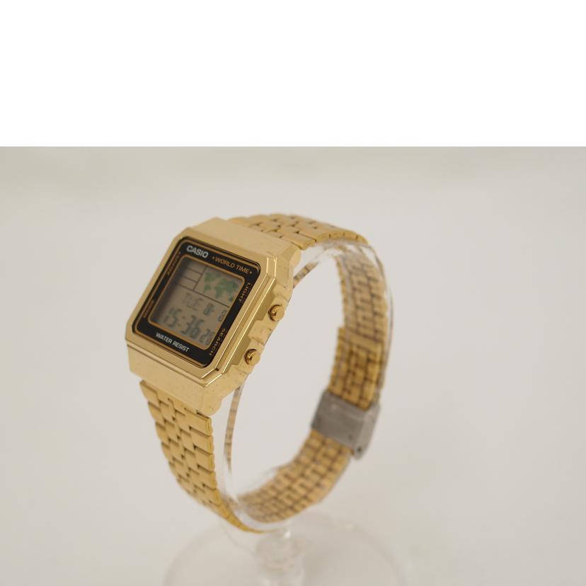 ＣＡＳＩＯ カシオ　腕時計　海外モデル　ステンレス/カシオスタンダード・ワールドタイム／クオーツ/A500WGA-1DF//343*/Bランク/69