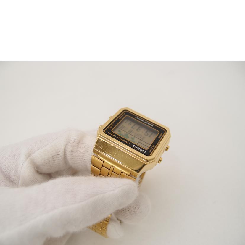 ＣＡＳＩＯ カシオ　腕時計　海外モデル　ステンレス/カシオスタンダード・ワールドタイム／クオーツ/A500WGA-1DF//343*/Bランク/69