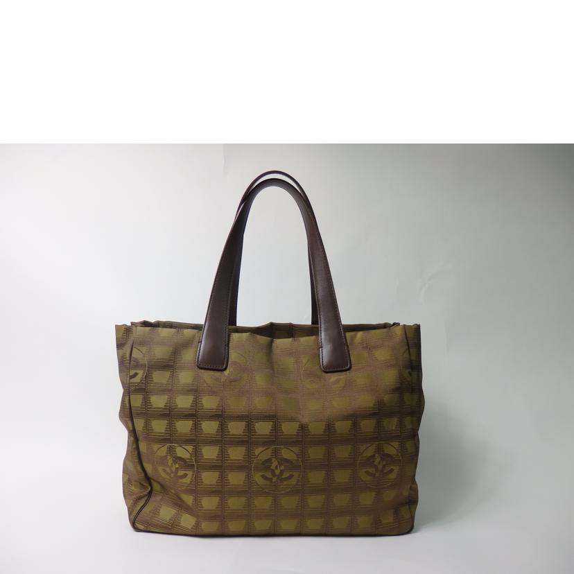 CHANEL シャネル/ニュートラベルラインMM/カーキ×ブラウン系/A15991//7038664/ABランク/84