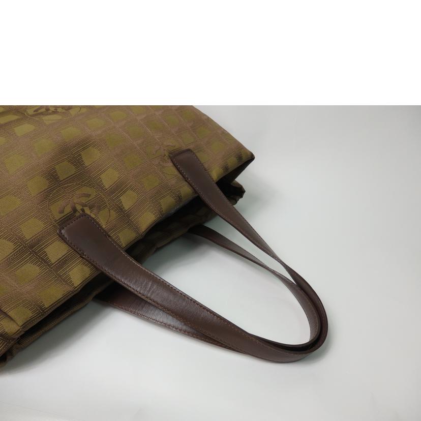 CHANEL シャネル/ニュートラベルラインMM/カーキ×ブラウン系/A15991//7038664/ABランク/84