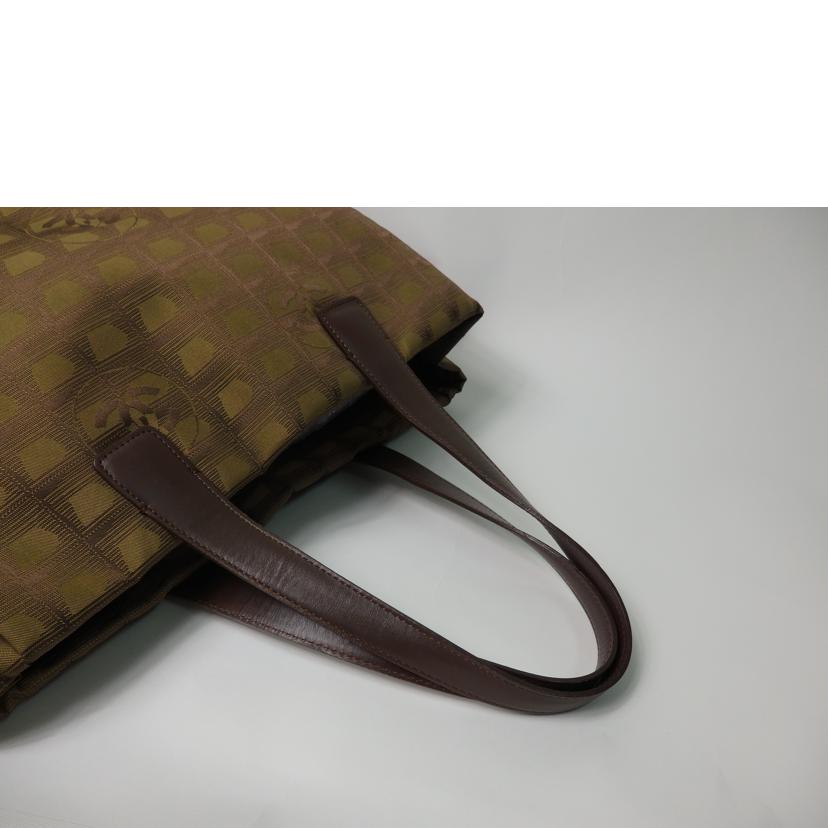CHANEL シャネル/ニュートラベルラインMM/カーキ×ブラウン系/A15991//7038664/ABランク/84