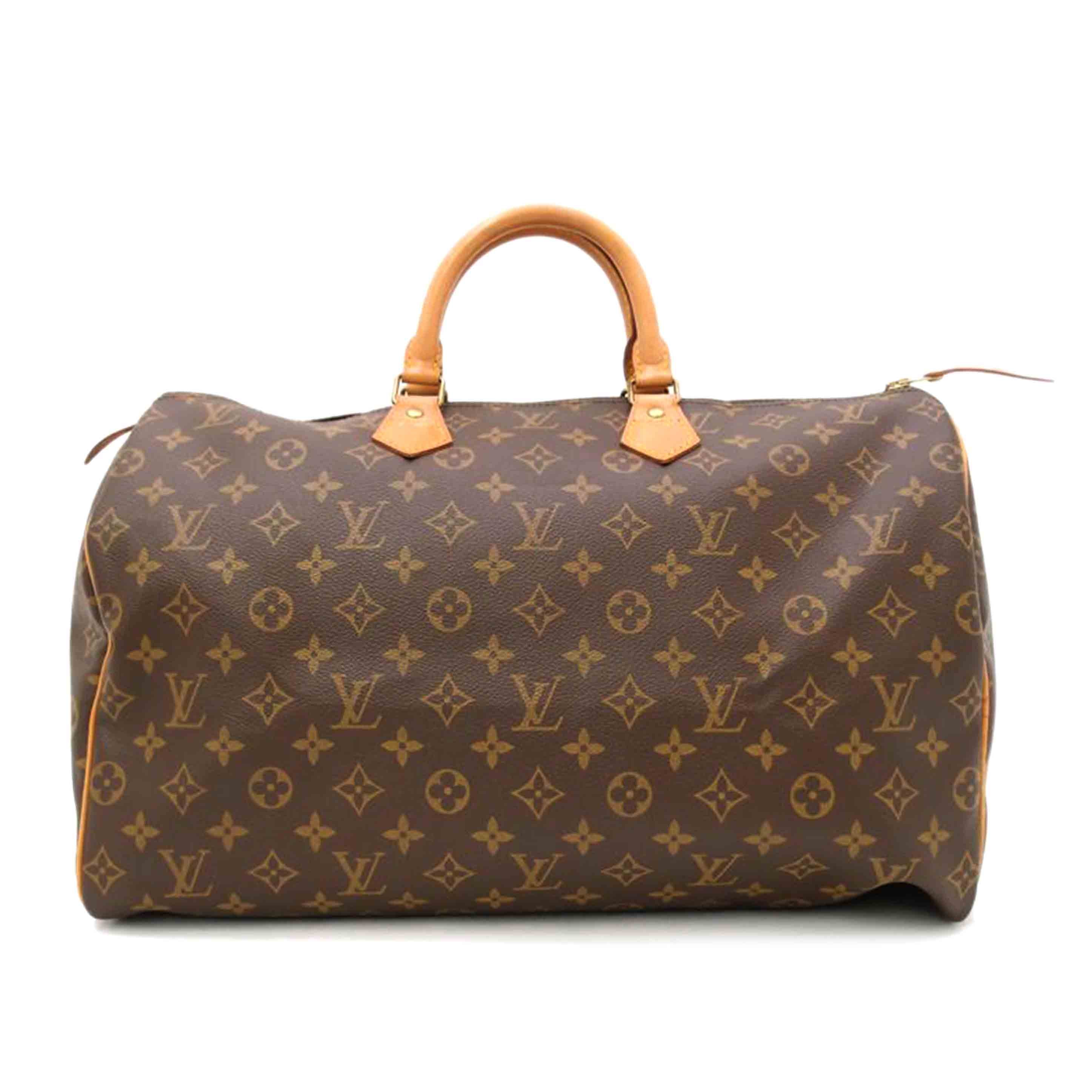ＬＯＵＩＳ　ＶＵＩＴＴＯＮ ルイヴィトン　ビトン　ボストンバッグ　ブラウン/旧型スピーディ４０／モノグラム/M41522//MB8***/ABランク/69
