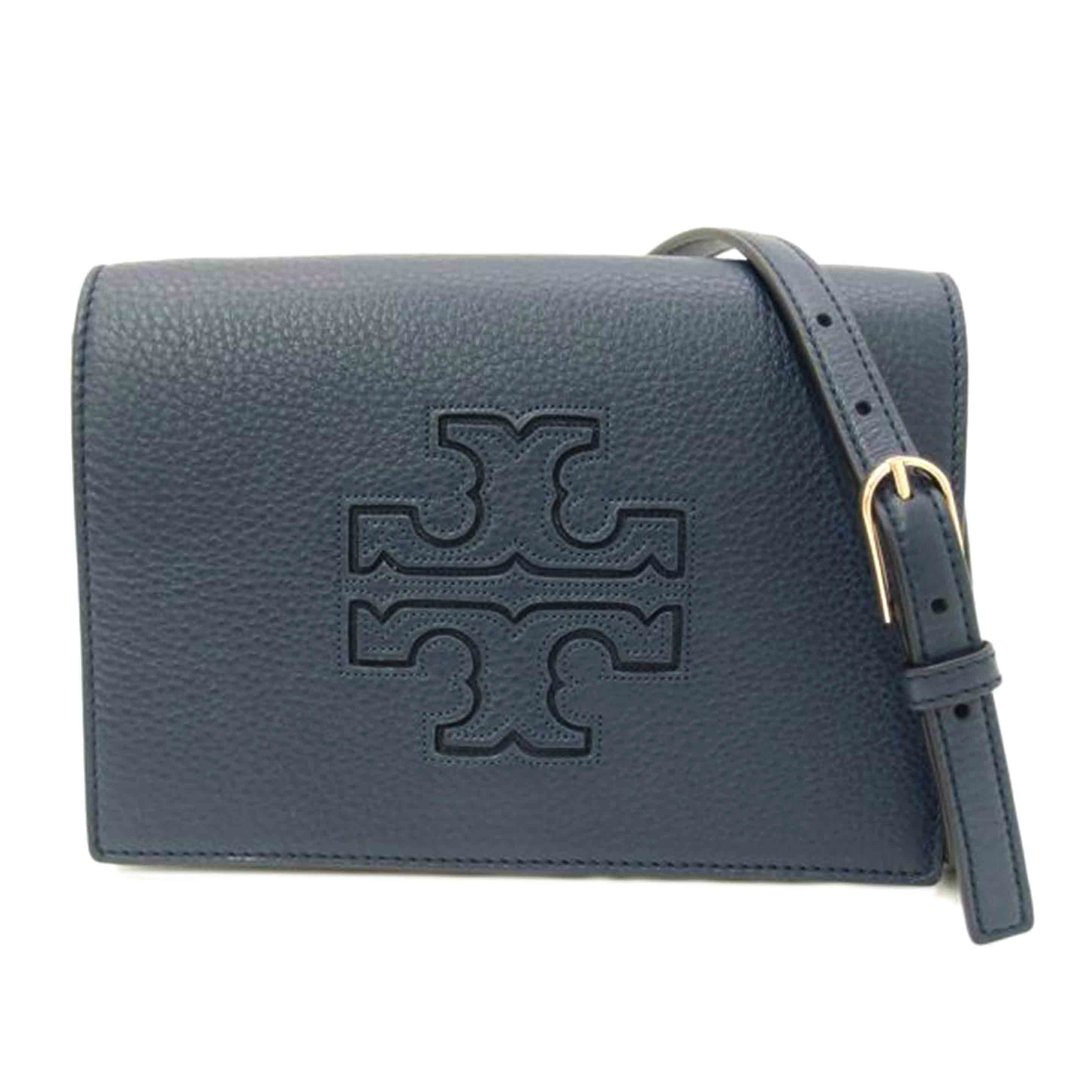 ＴＯＲＹ　ＢＵＲＣＨ トリーバーチ　紺　ショルダーバッグ　クラッチバック　斜め掛け　肩掛け　　レディース/レザー２ｗａｙショルダー／ネイビー/10005634//SAランク/69