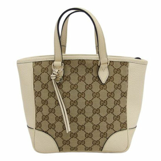 ＧＵＣＣＩ グッチ/ＧＧキャンバス／２ＷＡＹショルダーバッグ／アイボリー/449241//493075/ABランク/04
